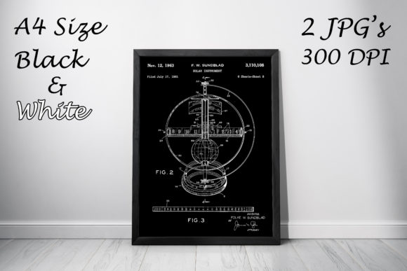 Download Solar Instrument 1963 Patent Drawing - 1963 Collection