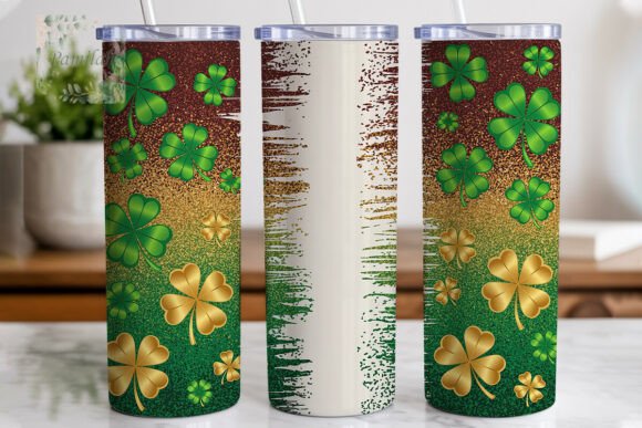 Download Lucky Clovers Glitter St Patrick's PNG - Lucky clovers Collection