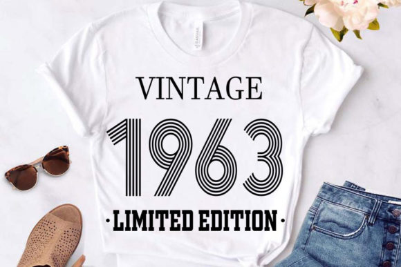 Download Vintage Since 1963 Svg, Birthday Svg, 59 - 1963 Collection