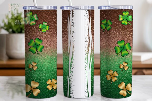 Download Lucky Clovers Glitter St Patrick's PNG - Lucky clovers Collection