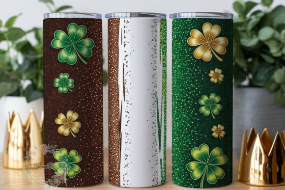 Download Lucky Clovers Glitter St Patrick's PNG - Lucky clovers Collection