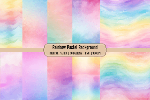 Download Rainbow Pastel Backgrounds | Paper Rainbow - Rainbow Collection