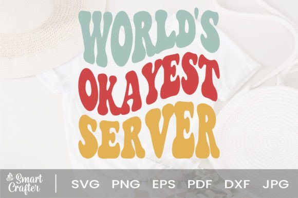 Download World's Okayest Server Svg Wavy Design - Svg wavy design Collection