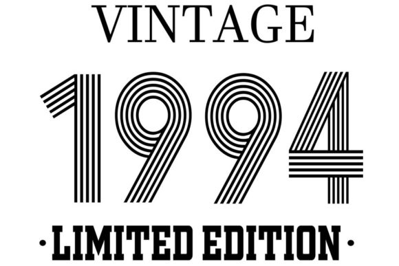 Download Vintage Since 1994 Svg, Birthday Svg, 28 - 1994 Collection