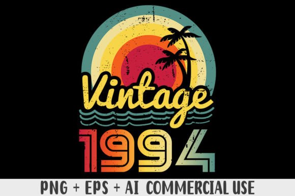 Download Vintage 1994 PNG Sublimation Design - 1994 Collection